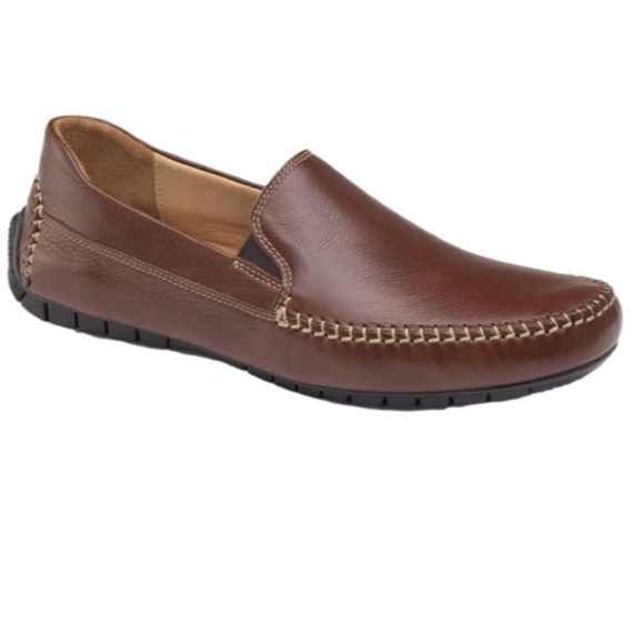 J. Murphy Cort Whipstitch Venetian Leather Loafers Men’s Size 9M Made in Brazil main image 9